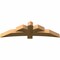 Ekena Millwork Davenport Rough Sawn Timber Gable Bracket, Western Red Cedar, 72"W x 21"H x 6"D x 6"F, 7/12 Pitch GBW072X21X0606DAV00RWR - alternate 4